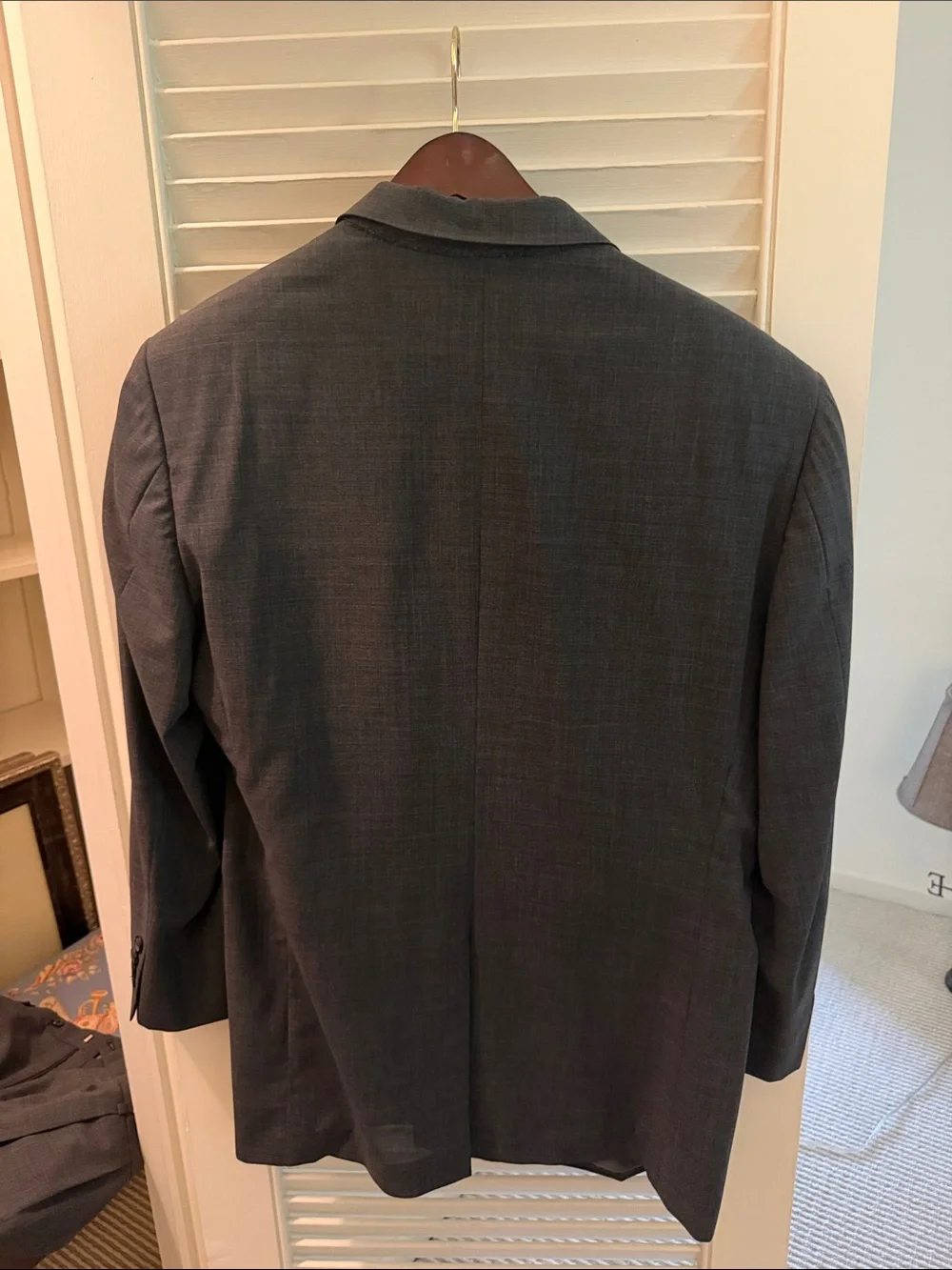 Brooks Brothers Charcoal Gray Two-Button Suit Jacket